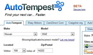 search tempest auto