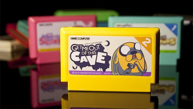 Adventure Time? 1980s Video Game Cartridges? What is This Madness?