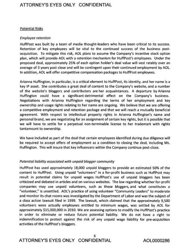 Inside Arianna Huffington's $21 Million AOL Payday