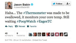 Jason Babin Was Cleared For An MRI Because He Finally Took A Shit