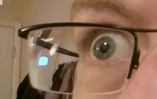 I so hate getting new glasses...