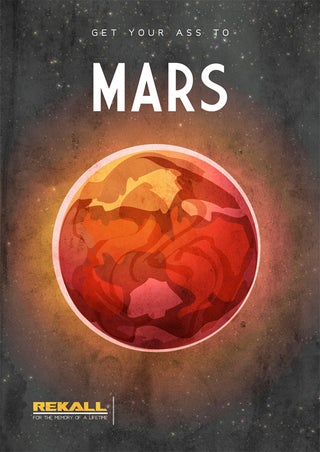 Science fiction travel posters help you pick your next off-planet vacation