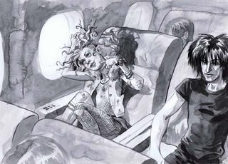 Concept art from the Sandman movie that never was