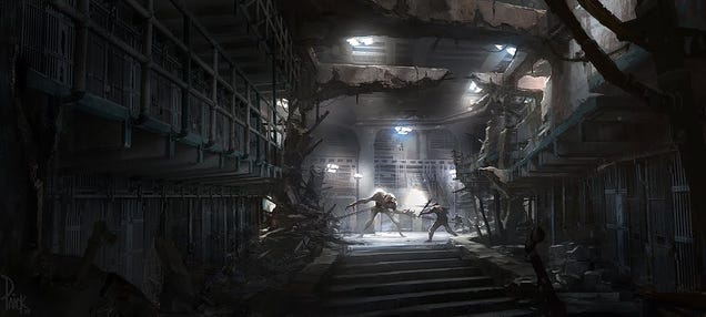 Concept Art From The Last of Us, Prey 2, Tomb Raider...
