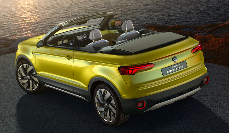 The Volkswagen T-Cross Breeze Concept Could Own The Lucrative Convertible SUV Market