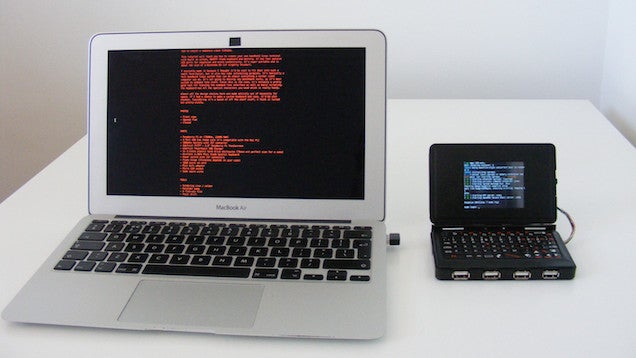 Make a Handheld Linux Terminal with a Raspberry Pi