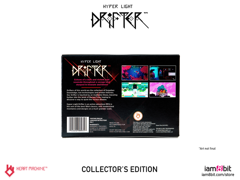 Hyper Light Drifter's Retro Collector's Edition Is So Hot