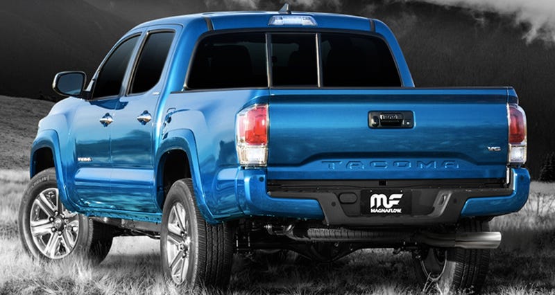 Hear The First Aftermarket Exhausts On 2016 Toyota Tacomas