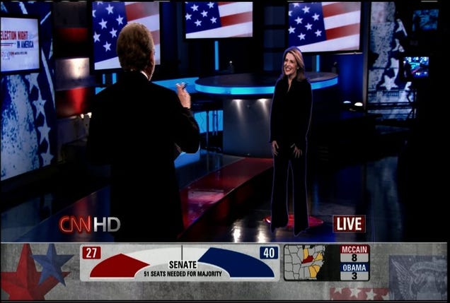 How the CNN Holographic Interview System Works