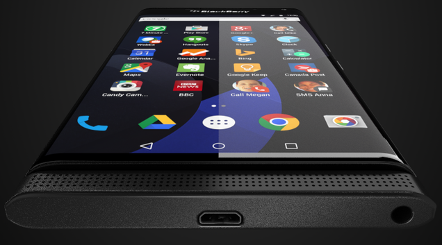 If this is the 1 & # xAA; Blackberry with Android, is much like a S6 Edge