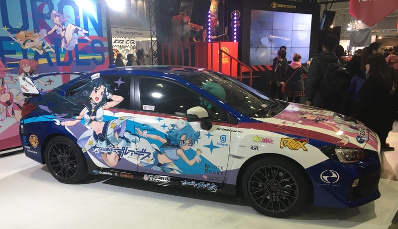 Yes, There Really Is An Official Subaru Anime And This Is Its STI