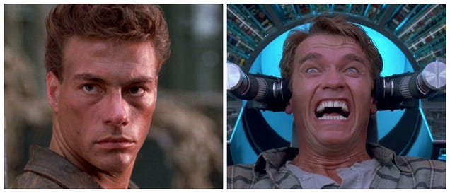 Sci-Fi Action Movie Double Feature with Cyborg and Total Recall