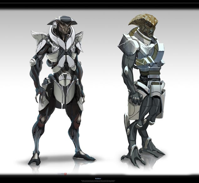 Stunning Mass Effect Portraits (And Dragon Age on a Leash)