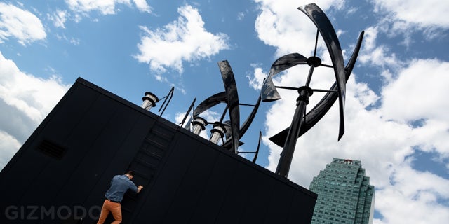 A Nosebleed Tour of the Wind Turbines Taking Over NYC's Rooftops