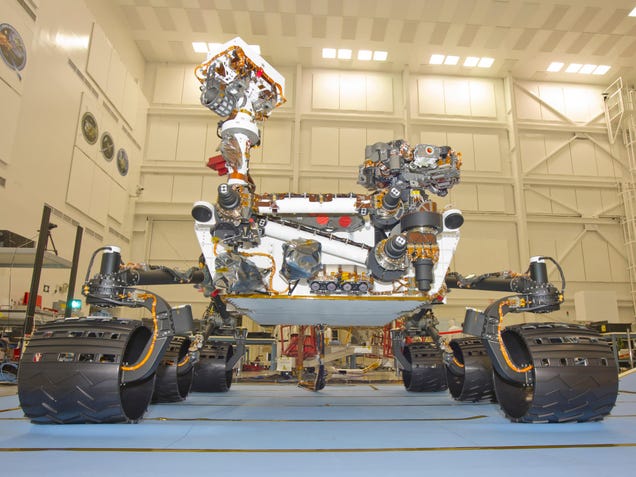NASA's Curiosity Rover Will Explore Mars���Like a Boss