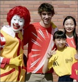 Heroic Phelps Inspires World To Gorge On McDonalds