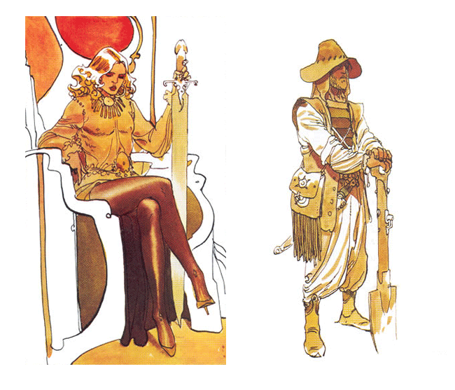 La Dune de Jodorowsky y Moebius: los diseños y arte conceptual de la película fallida