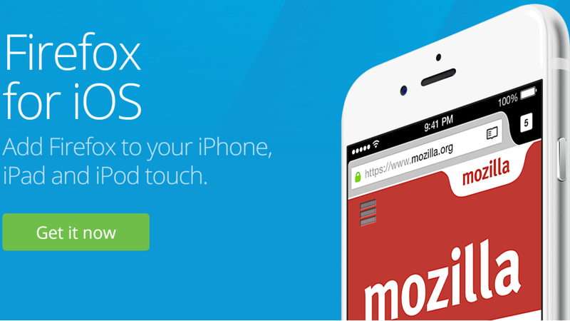 Firefox Is Finally Available on iOS