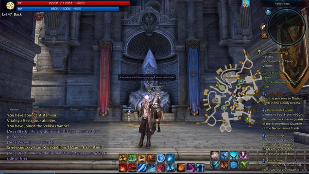Tera MMO Log Part 2, Supplemental: Look at All That Rested XP