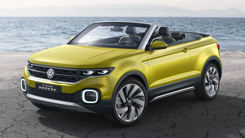 The Volkswagen T-Cross Breeze Concept Could Own The Lucrative Convertible SUV Market