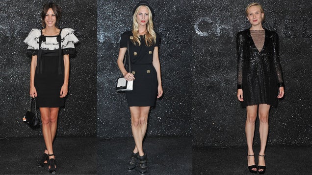 Front Row VIPs Were Ooh La La At Paris Fashion Week