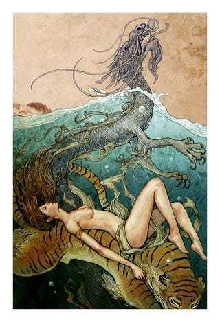 Amazing Fairy Tale Art from a Biology PhD