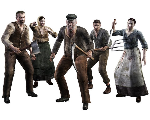 Villagers Accidentally Beat Up Mobile Gamer