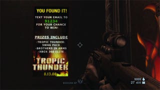 Rainbow Six Scavenger Hunt Promotes Tropic Thunder