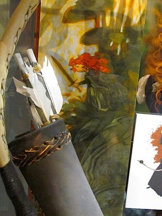 Beautiful Brave concept art takes you behind the ginger curls of Pixar's first solo female hero