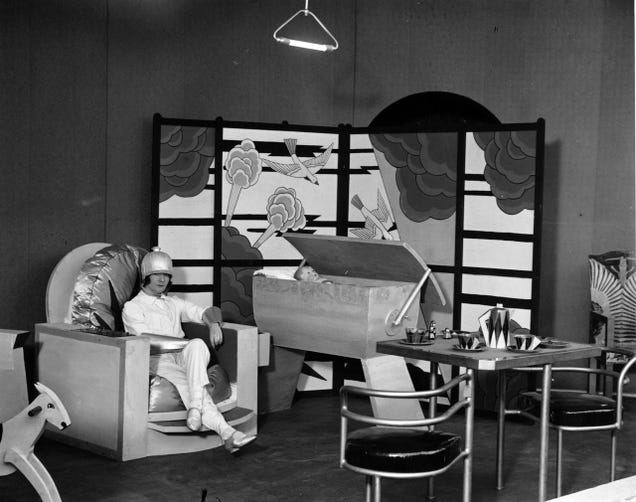 This Was The Nursery of The Future in 1930