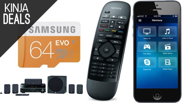Sunday's Best Deals: Logitech Harmony, Home Theater Upgrades, and More