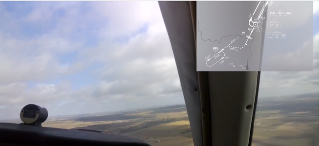This Is What It Looks Like To Fly A Plane With Google Glass