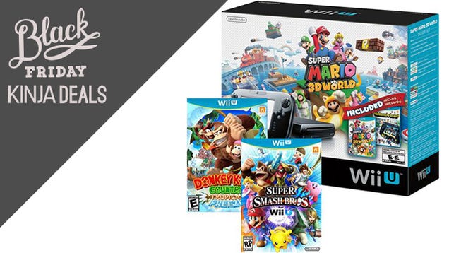 The Four Game Black Friday Wii U Bundle is Back in Stock