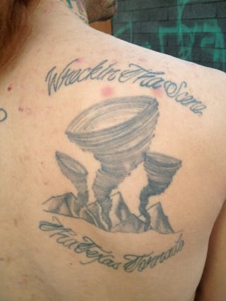 Riff Raff's Tattoos