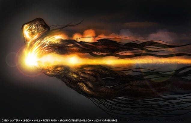 Rejected Green Lantern concept art shows off a very different Parallax