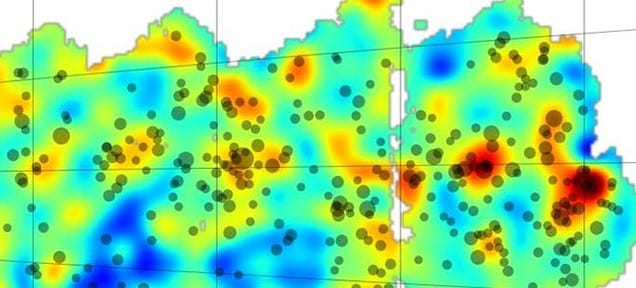 This Is the First Section of a Giant Map of the Universe's Dark Matter