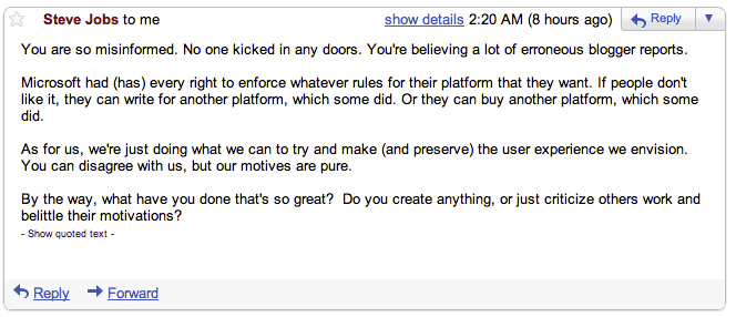 Steve Jobs Offers World 'Freedom From Porn'