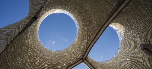 The Bricks That Built This Tower Were Grown From Fungus