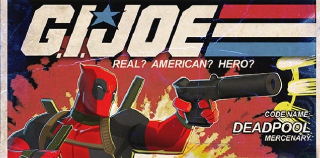Even Deadpool's Not Sure How He Ended Up as a G.I. Joe Figure
