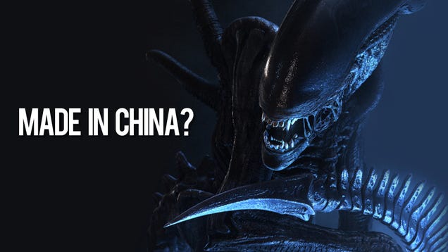 The Alien from Aliens Was Originally Chinese, Alleges Flea Market Art Find