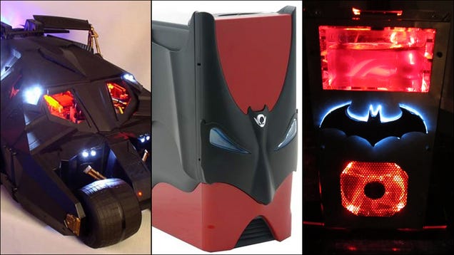 Batman Doesn't Need These PC Case Mods for his Batcave Supercomputer. They're For the Rest of Us.