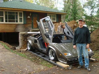 Countach Guy Needs Help: Basement-Built Lamborghini Fans Lead To Huge Web Hosting Bill