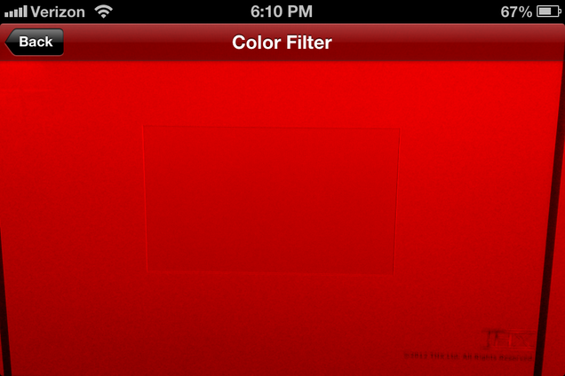 tv calibration color filters