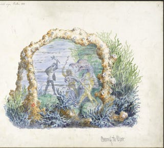 In the 1870s, Charles Darwin was the theme of a downright deranged Mardi Gras parade