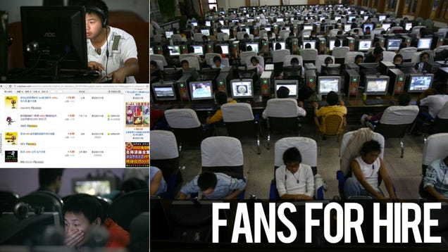 In China, Hire Your Online Fans and Internet Defenders—Cheap!