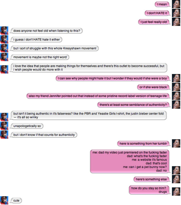 A Real-Time Reaction to Kitty Pryde's 'Okay Cupid'