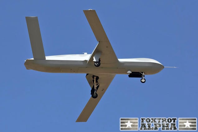 Exclusive Pics Of What Could Be The Navy's First Stealth Combat Drone