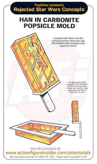 Rejected Star Wars Toys: George Lucas is denying you an inflatable Emperor's Throne!
