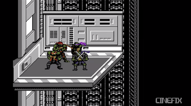 The New Teenage Mutant Ninja Turtles Works Better As An 8-Bit Game