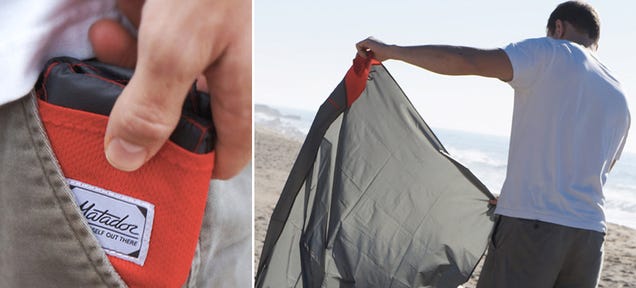 A Puncture-Proof Emergency Blanket That Folds Up Smaller Than a Wallet
